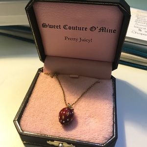 Juicy Couture Strawberry Necklace